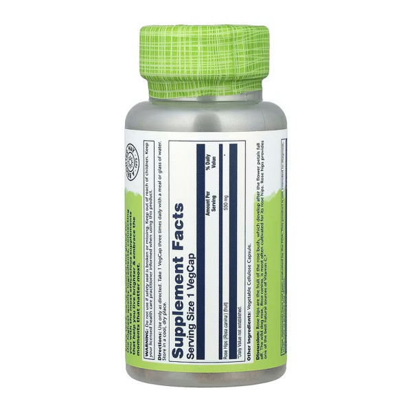 Rose Hips Fruit 550mg - 100 vcaps  Rose Hips Fruit 550mg - 100 vcaps