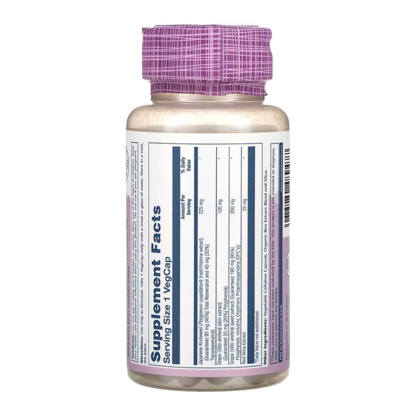 Triple Strength Resveratrol 225mg - 60 vcaps  Triple Strength Resveratrol 225mg - 60 vcaps