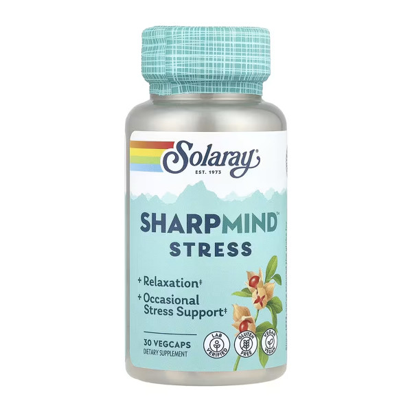 SharpMind Nootropics Stress - 30 vcaps  SharpMind Nootropics Stress - 30 vcaps