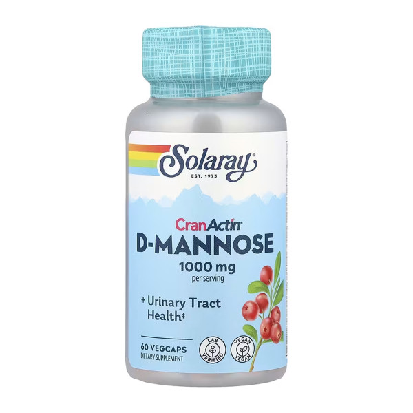 CranActin D-Mannose 1000mg - 60 vcaps  CranActin D-Mannose 1000mg - 60 vcaps