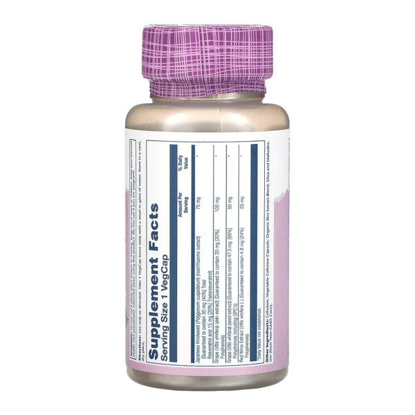 Resveratrol 75mg - 60 vcaps  Resveratrol 75mg - 60 vcaps