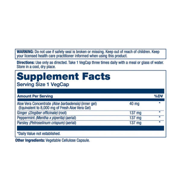Super Aloe Vera Gel 8000mg - 100 vcaps  Super Aloe Vera Gel 8000mg - 100 vcaps