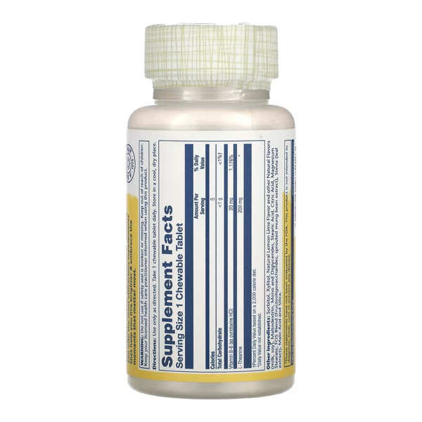 L-Theanine 200mg - 30 chewables  L-Theanine 200mg - 30 chewables