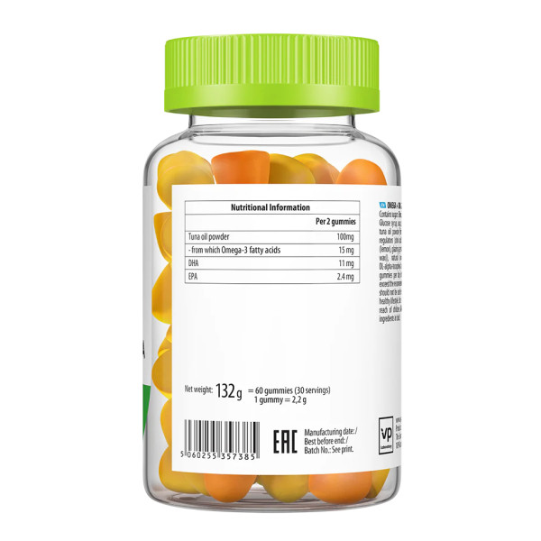 Omega 3 + DHA 60 gummies  Omega 3 + DHA 60 gummies