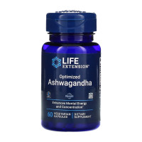 Ашваганда Life Extension Optimized Ashwagandha, 60 капсул