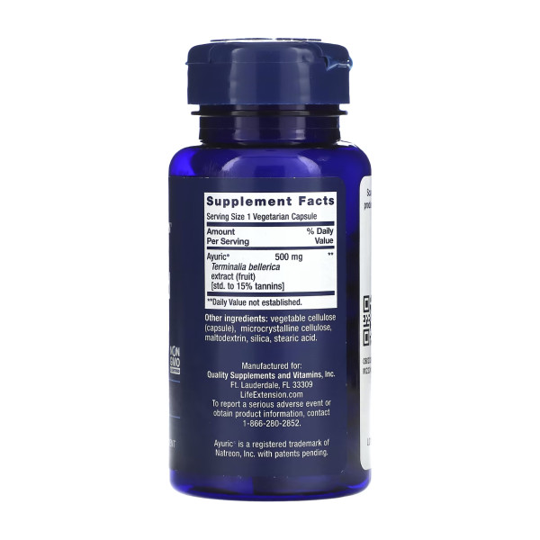 Контроль рівня сечової кислоти - 60 капсул Uric Acid Control - 60 vcaps