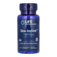 Морський йод 1000 мкг Life Extension Sea-Iodine 60 капсул