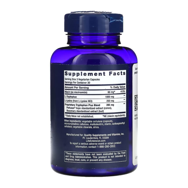 Оптимізований триптофан плюс - 90 vcaps Optimized Tryptophan Plus - 90 vcaps