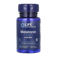 Мелатонін, Life Extension, 3 мг, 60 вегетаріанських льодяників