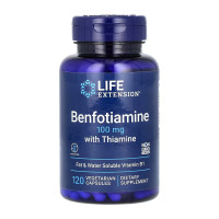 Benfotiamine with Thiamine 100 mg - 120 vcaps (До 09.26)