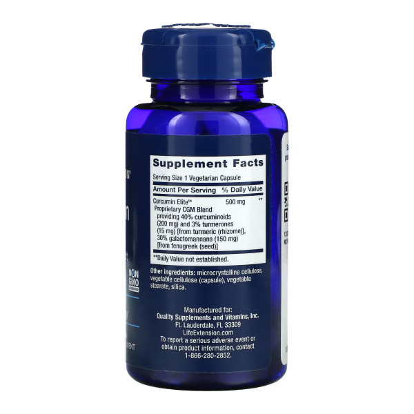 Екстракт куркуми Curcumin Elite™ - 30 капсул Curcumin Elite™ Turmeric Extract - 30 vcaps