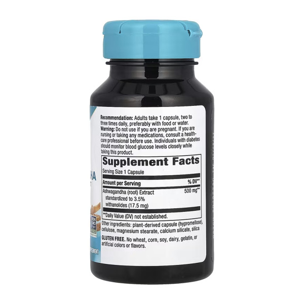  Ашваганда - 60 капсул  Ashwagandha - 60 vcaps