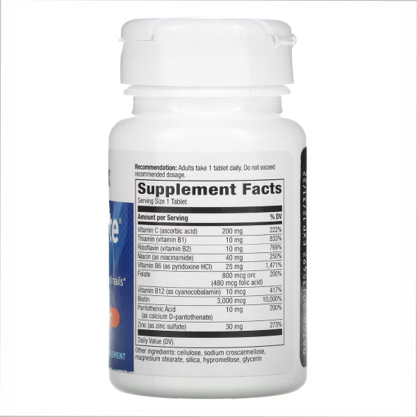 Біотин Форте 3 мг - 60 таблеток    Biotin Forte 3 mg - 60 tabs