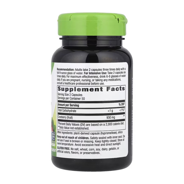  Журавлина - 100 капсул  Cranberry Fruit - 100 vcaps