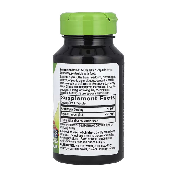  Каєнський перець - 100 капсул   Cayenne Pepper - 100 vcaps