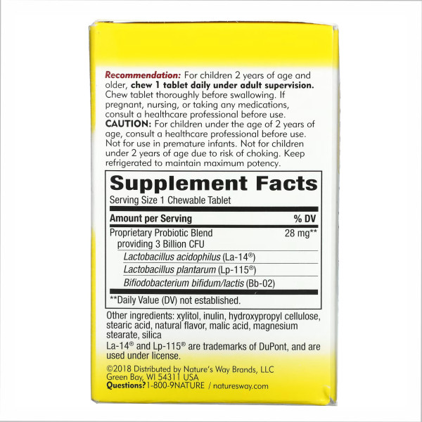  Дитячі Primadophilus - 30 таблеток Вишня  Kids Primadophilus - 30 tabs Cherry