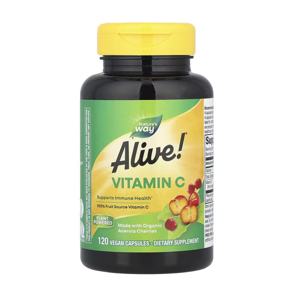 Вітамін С - 120 капсул    Vitamin C - 120 vcaps