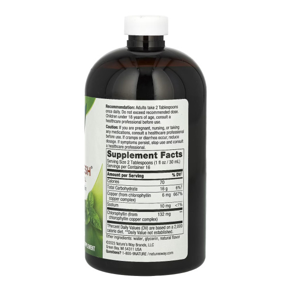  Рідкий  хлорофіл - 16 унцій м'ятний   Chlorofresh® Liquid - 16 oz Mint
