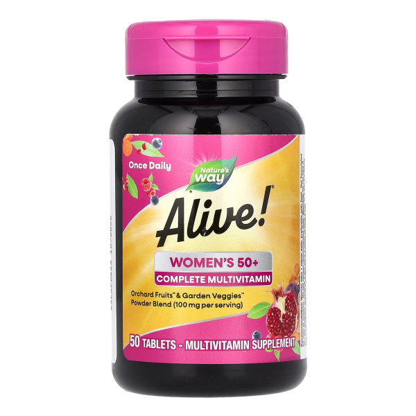 Повний мультивітамінний комплекс для жінок 50+ - 50 таблеток   Women's 50+ Complete Multivitamin - 50 tabs