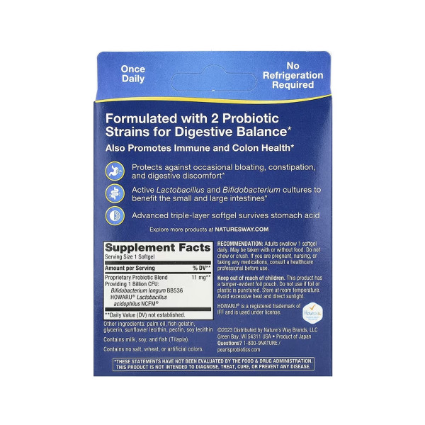  Пробіотик Ацидофілін - 30 м'яких капсул  Acidophilus Probiotic - 30 softgels
