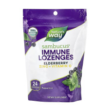 Sambucus Organic Lozenges Mint - 24 cnt