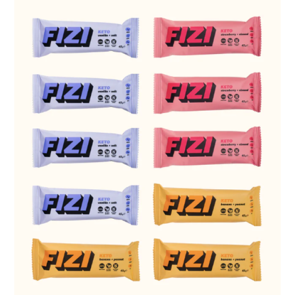 Протеїновий батончик KETO - 10x45 г Keto Box KETO Protein Bar - 10x45g Keto Box