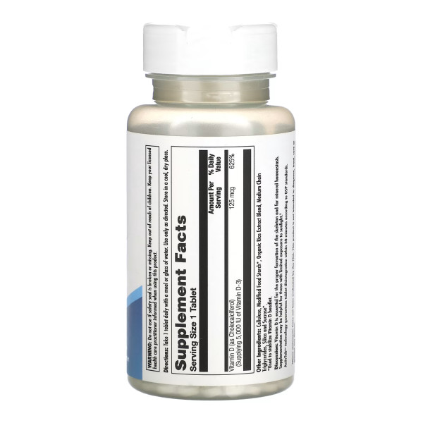 D3 125 мкг - 60 таблеток D3 125mcg - 60 tabs