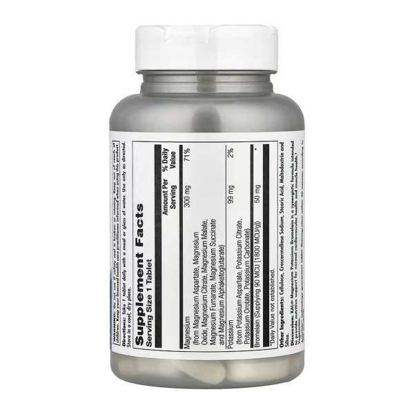 Магній-калієвий бромелайн - 60 таблеток Magnesium Potassium Bromelain - 60 tabs