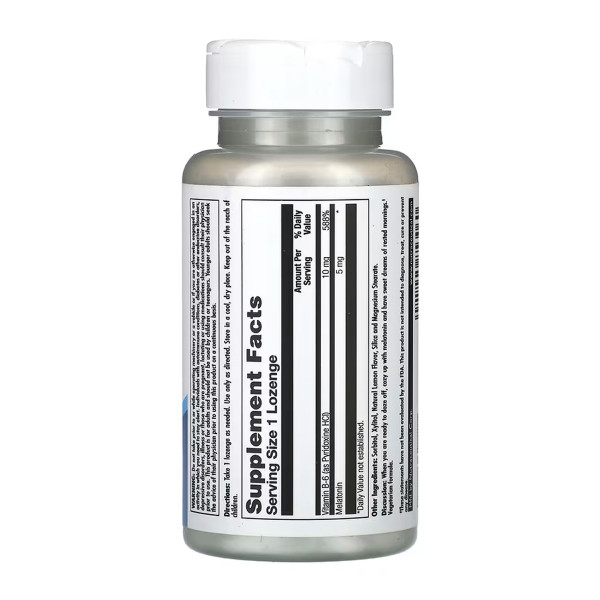 Мелатонін 5 мг - 60 льодяників Melatonin 5mg - 60 lozenges