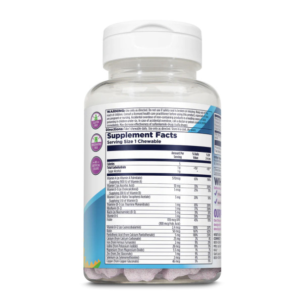 MultiSaurus - 60 жувальних мікс-ягід MultiSaurus - 60 chewable Mixed Berry
