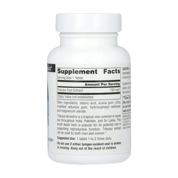 Tribulus Extract 750mg - 60 tabs  Tribulus Extract 750mg - 60 tabs