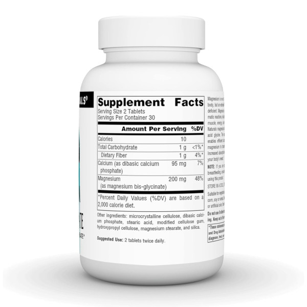 Magnesium Bis-Glycinate - 60 tabs  Magnesium Bis-Glycinate - 60 tabs