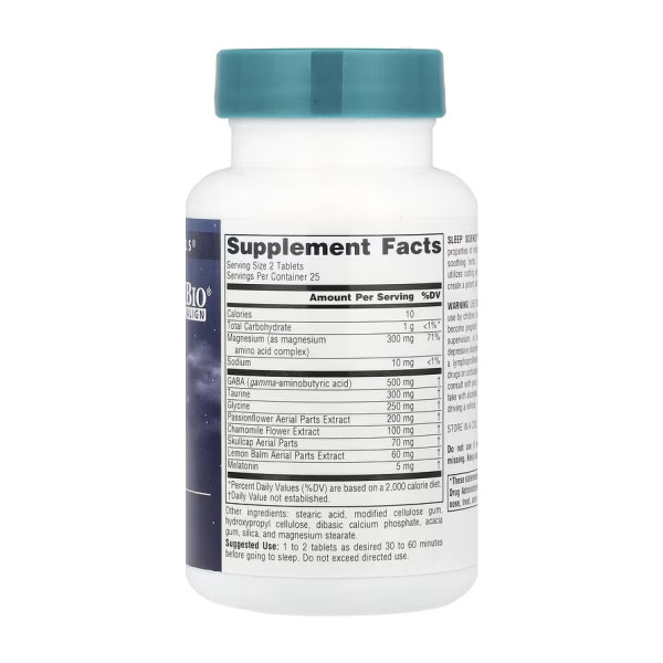 Sleep Science® NightRest™ with Melatonin - 50 tabs  Sleep Science® NightRest™ with Melatonin - 50 tabs
