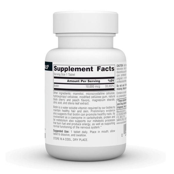 Biotin Fast Melt 10000 mcg - 120 tabs  Biotin Fast Melt 10000 mcg - 120 tabs