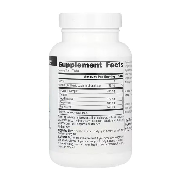 Beta Sitosterol Mega Strength 375 mg - 60 tabs  Beta Sitosterol Mega Strength 375 mg - 60 tabs