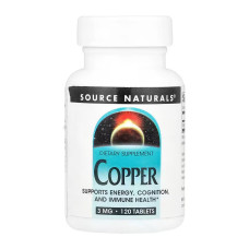 Copper 3mg - 120 caps