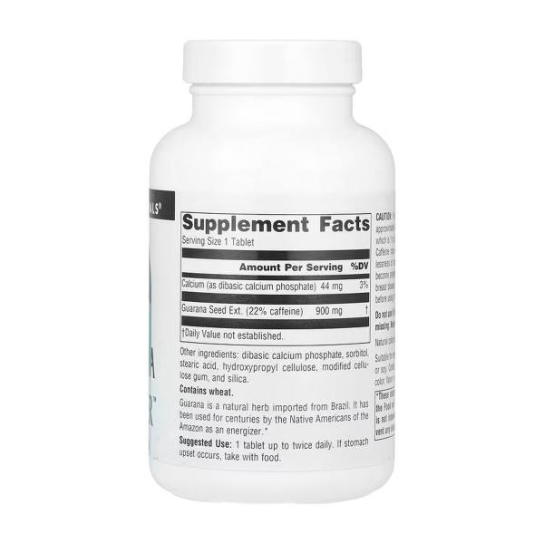 Guarana Energizer™ 900 mg - 100 tabs  Guarana Energizer™ 900 mg - 100 tabs