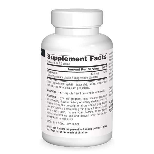 Magnesium Citrate 133mg - 90 caps  Magnesium Citrate 133mg - 90 caps