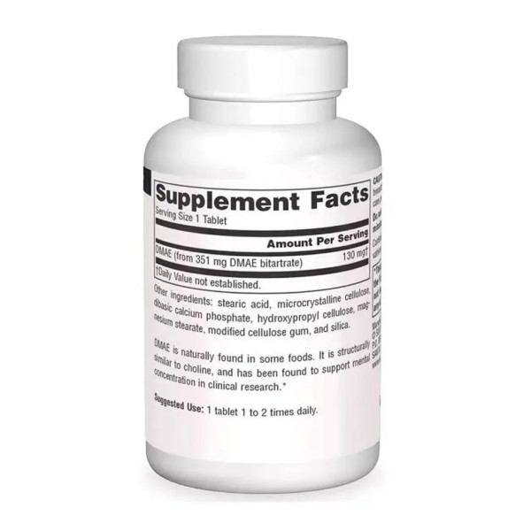 DMAE 351mg - 50 tabs  DMAE 351mg - 50 tabs