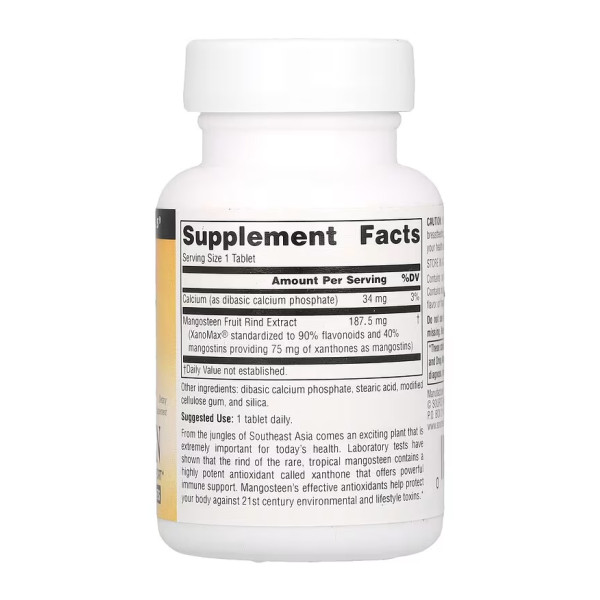 Mangosteen 75mg - 60 tabs  Mangosteen 75mg - 60 tabs