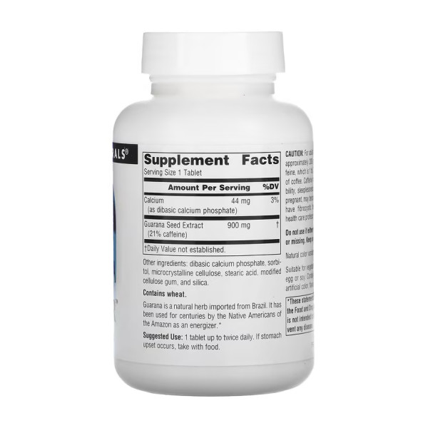 Guarana Energizer™ 900mg - 60 tabs  Guarana Energizer™ 900mg - 60 tabs