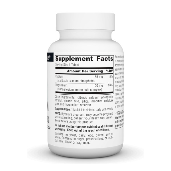 Magnesium Chelate Complex 100mg - 100 tabs  Magnesium Chelate Complex 100mg - 100 tabs