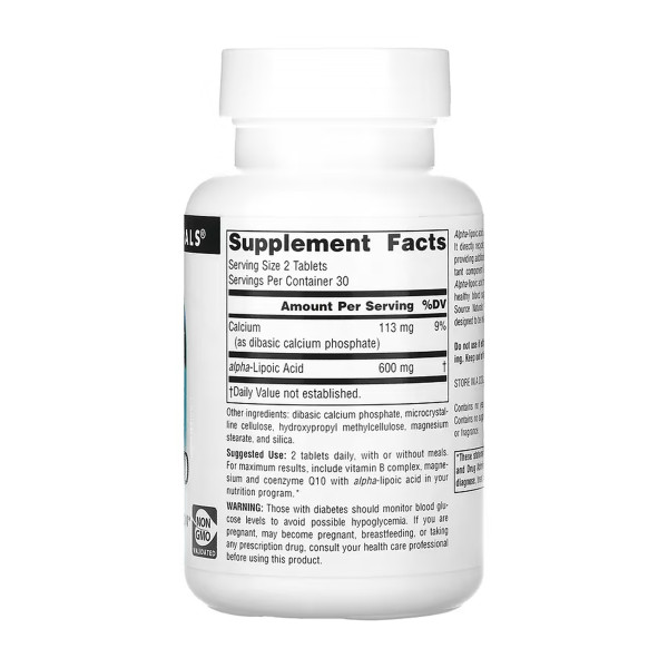 Alpha Lipoic Acid 300mg - 60 tabs  Alpha Lipoic Acid 300mg - 60 tabs