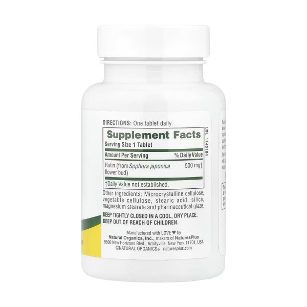 Рутин 500 мг - 60 таблеток Rutin 500mg - 60 tabs
