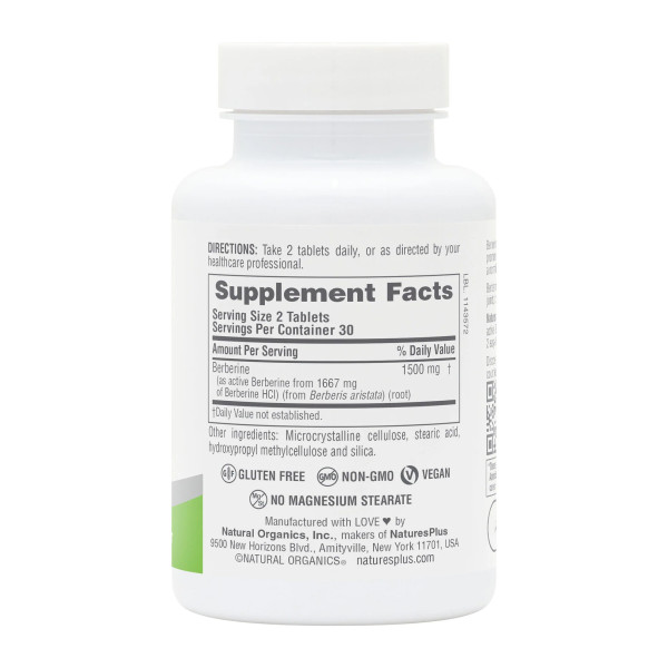 Берберин 1500 мг - 60 таблеток   Berberine 1500 mg - 60 tabs