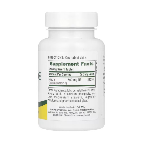 Ніацинамід 500 мг - 90 таблеток Niacinamide 500 mg - 90 tabs