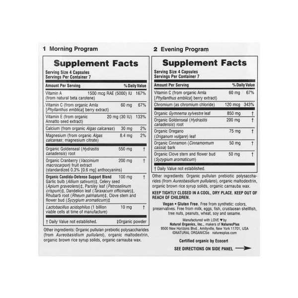 Candida Cleanse 7 Day Program - 28 caps