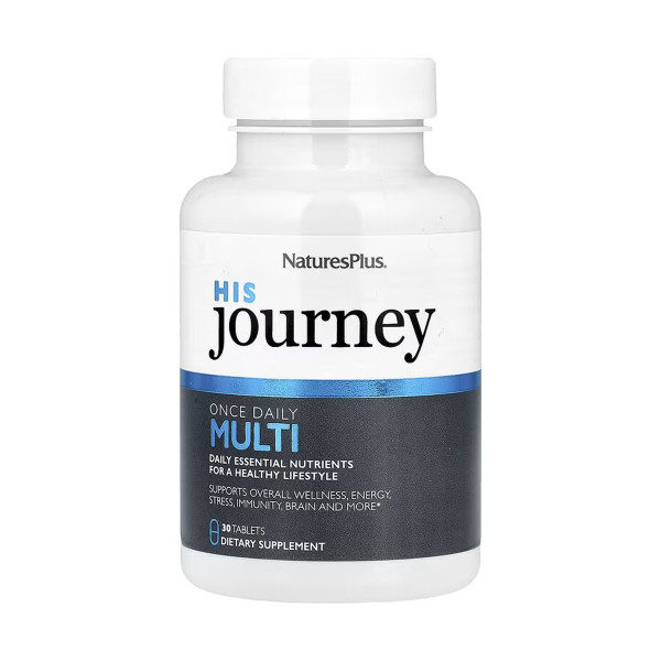 Його подорож  щодня Мульти - 30 таблеток His Journey Once Daily Multi - 30 tabs