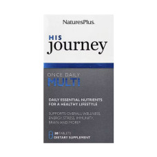 His Journey Once Daily Multi - 30 tabs