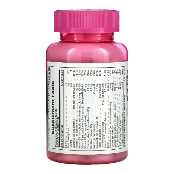 Жувальні таблетки Power Teen Hers - 60 таблеток Power Teen Hers Chewable - 60 tabs